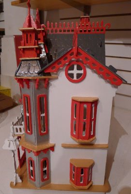 Palo Alto Dollhouse Kit A Fantasy Villa P1