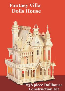 Fantasy Villa Dollhouse Kit Middlebury Homestead f2