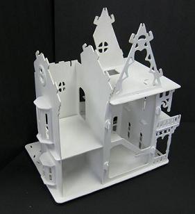 Fantasy Villa Dollhouse Kit Middlebury Homestead R3